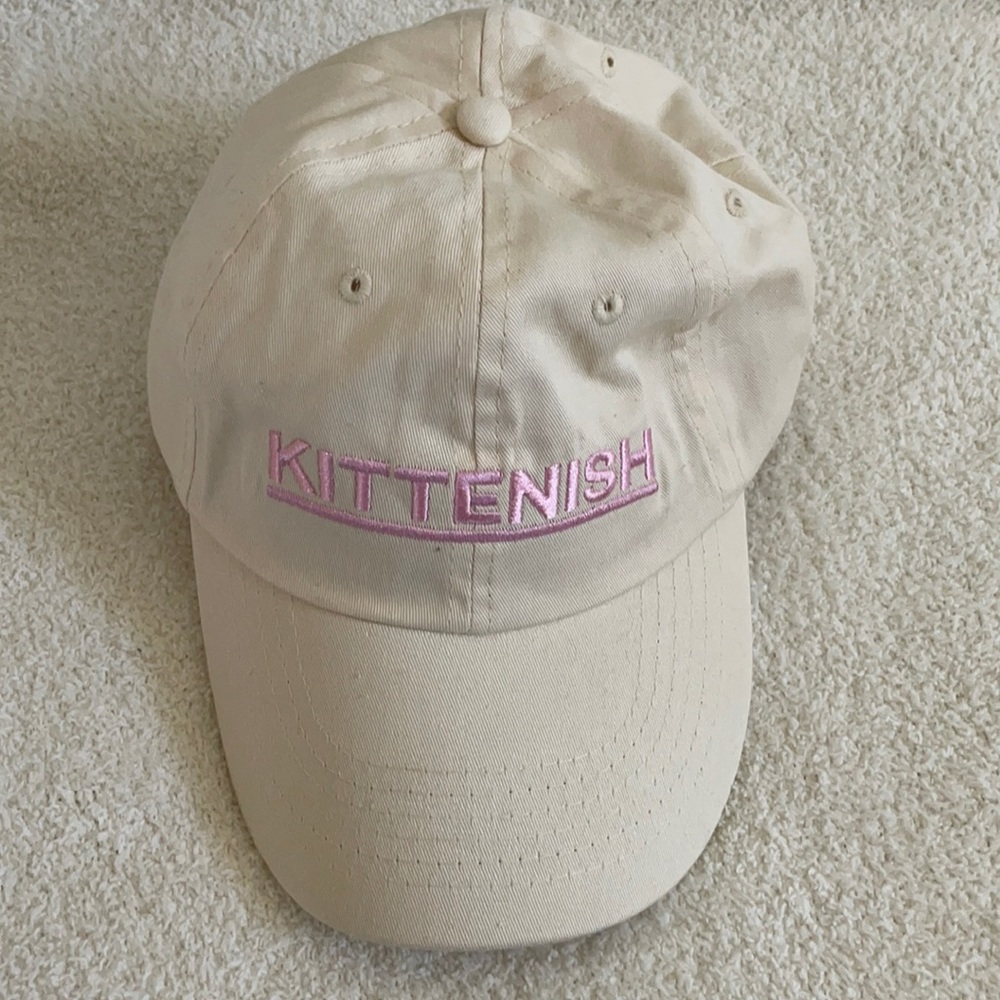 Kittenish Ball Cap in Cream